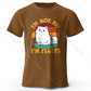 I’m Not Fat, I’m Fluffy – Oversized Cotton Graphic Tee