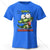 Cartoon Alligator Print 100% Cotton T-Shirt