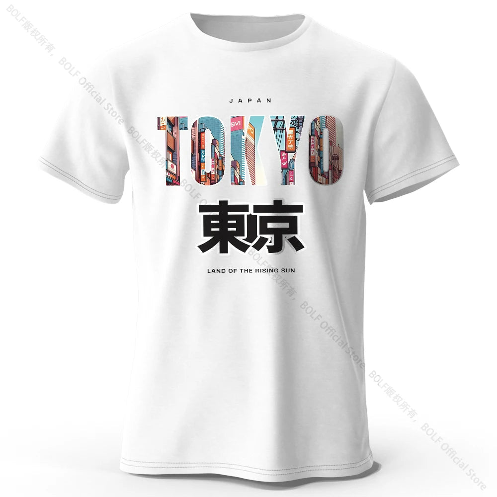 Tokyo Printed Fashion Forward 100% Cotton T-Shirt