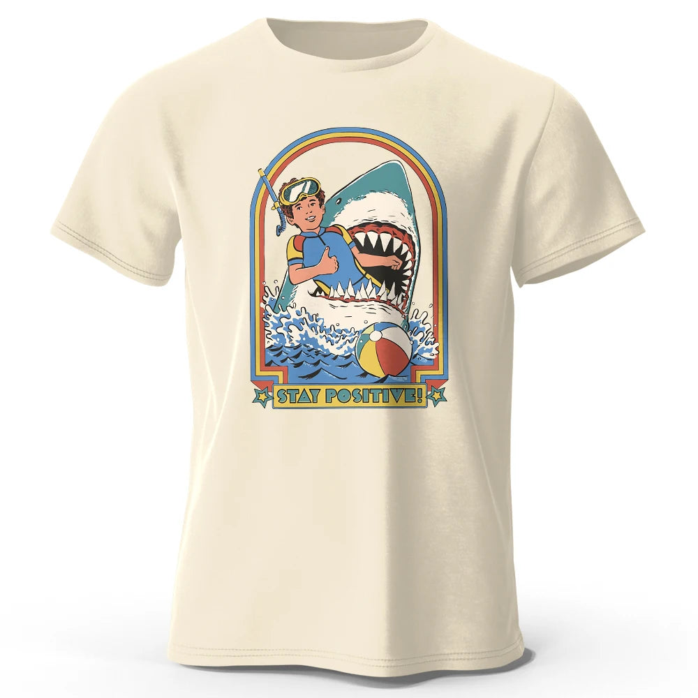 Stay Positive – 100% Cotton Unisex T-Shirt