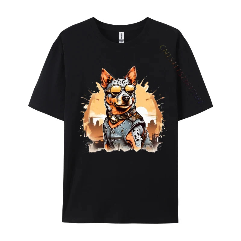 Australia Day Cattle Dog T-Shirt - Premium Cotton