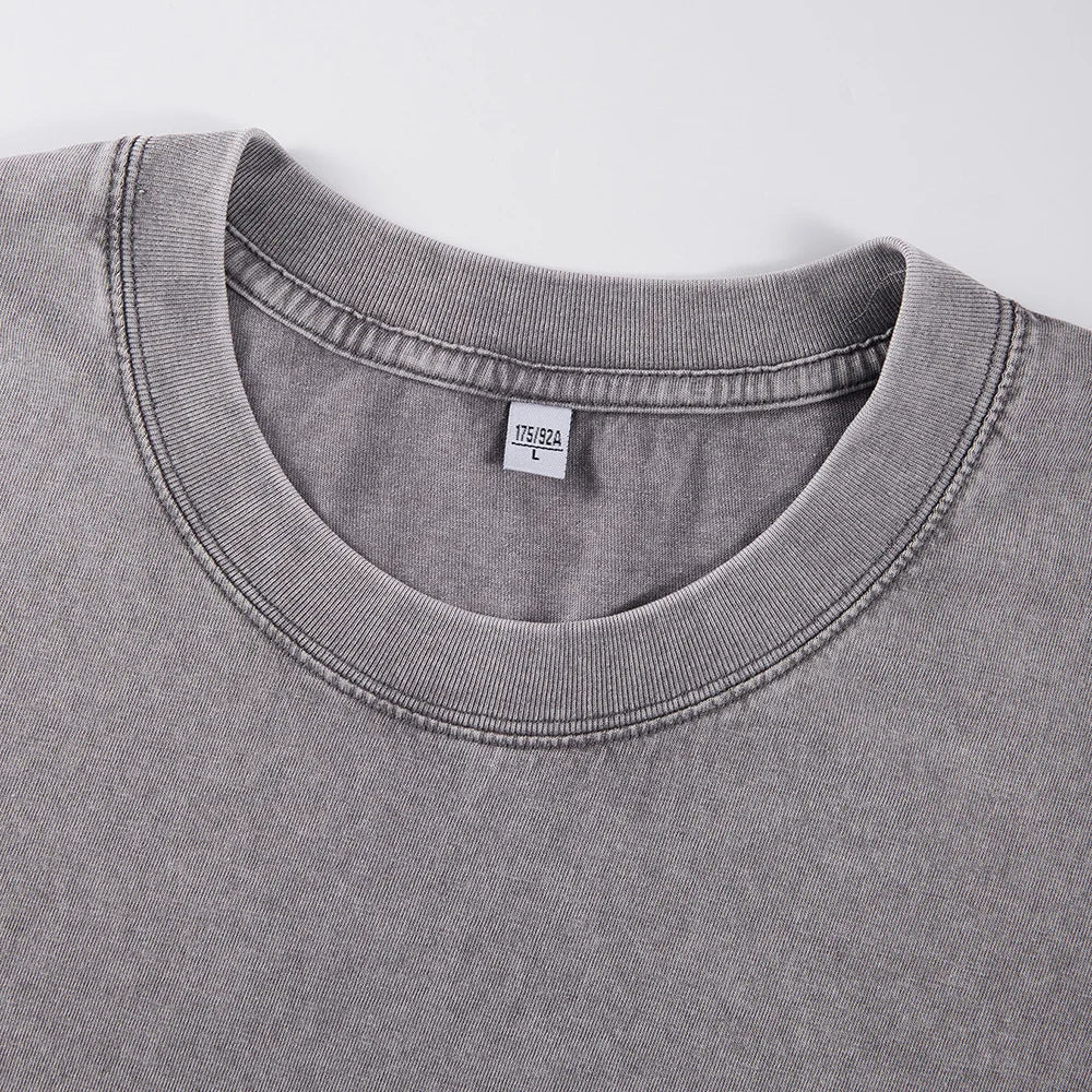 Black Kitten Stepping On Clouds Prints Washed T-Shirt Women Cotton Oversize Tops Summer Distressed O-Neck T Shirt Casual Clothes