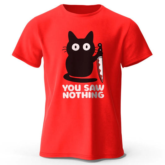 Funny Cat – 100% Cotton Unisex T-Shirt