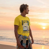 Vintage Vacation Badge – 100% Cotton Unisex T-Shirt